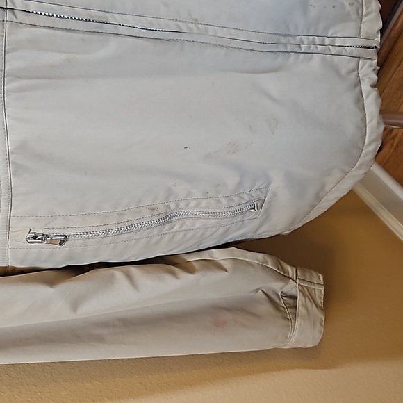 VINTAGE TOMMY HILFIGER COAT JACKET M MEDIUM ZIPPER POCKETS - Picture 3 of 11